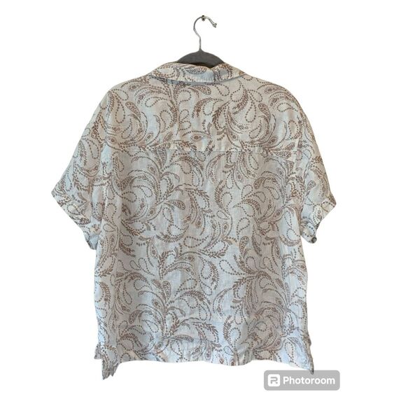 a.n.a Women’s Blouse XXL 55% Linen 45% Rayon - Picture 2 of 4